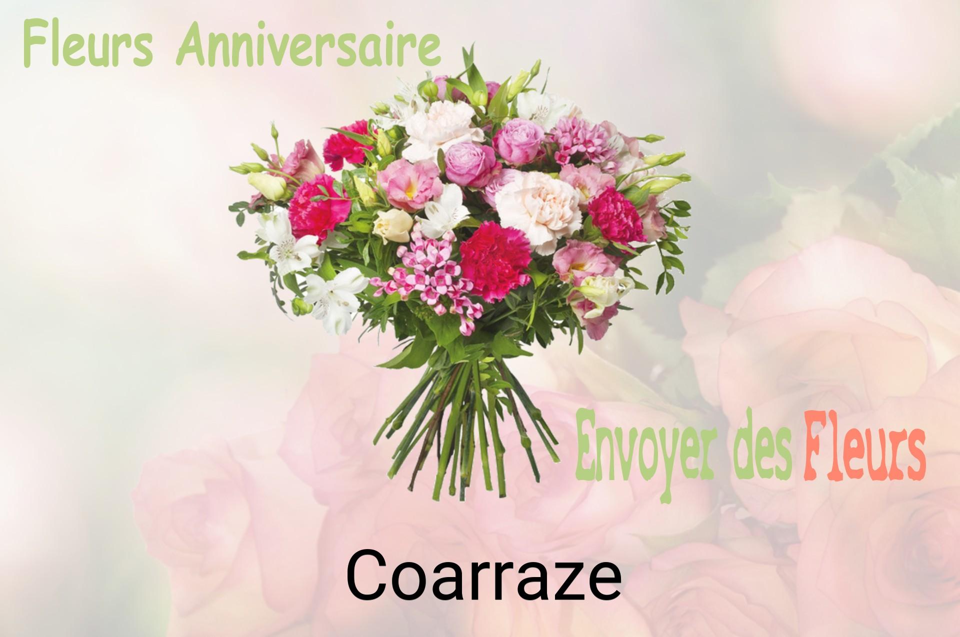 Bouquet de fleurs d’anniversaire livré à Coarraze